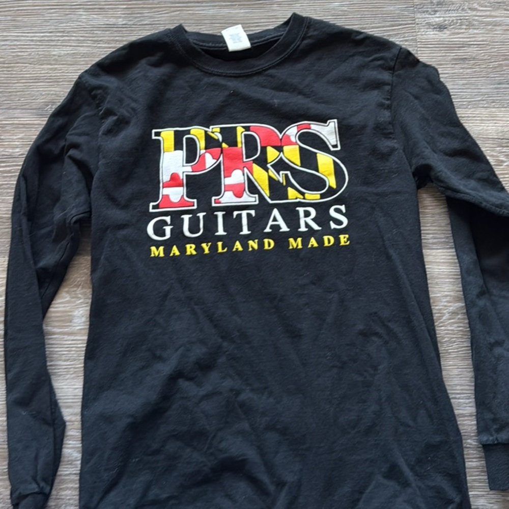 Kids Black Long Sleeve Shirt